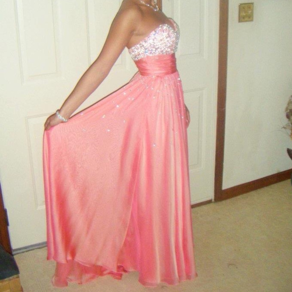 Mori Lee prom dress- worn once - Picture 6 of 7